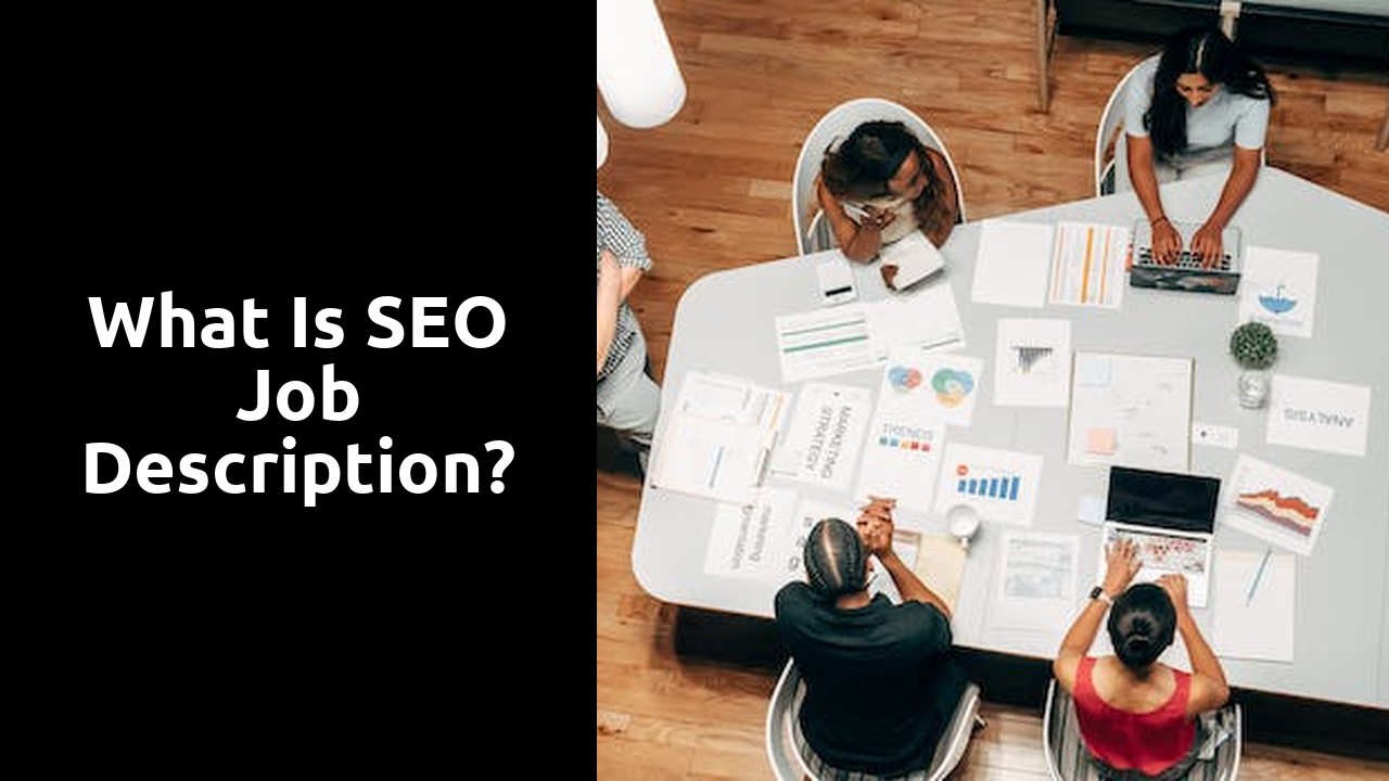 What is SEO job description?